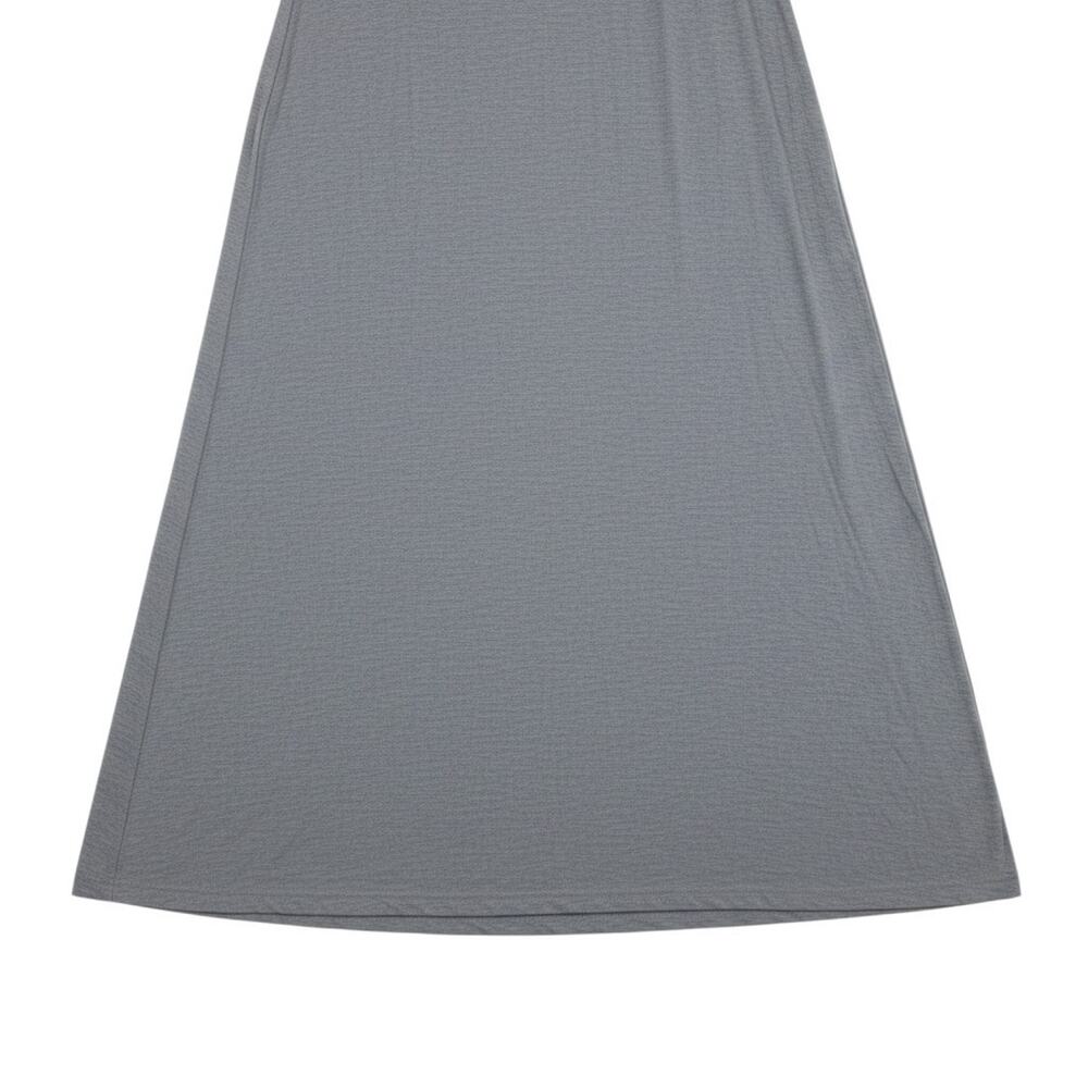 Fabletics Gray Heathered Tank Maxi Dress XS Racerback Casual Long - Picture 4 of 8